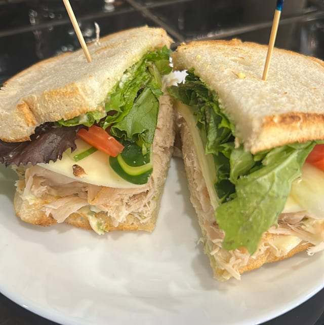 Turkey & Avocado Sandwich.